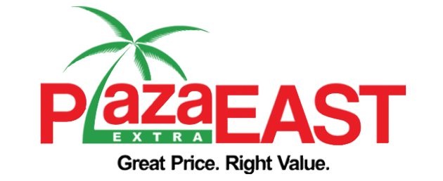 A theme logo of Plaza Extra East